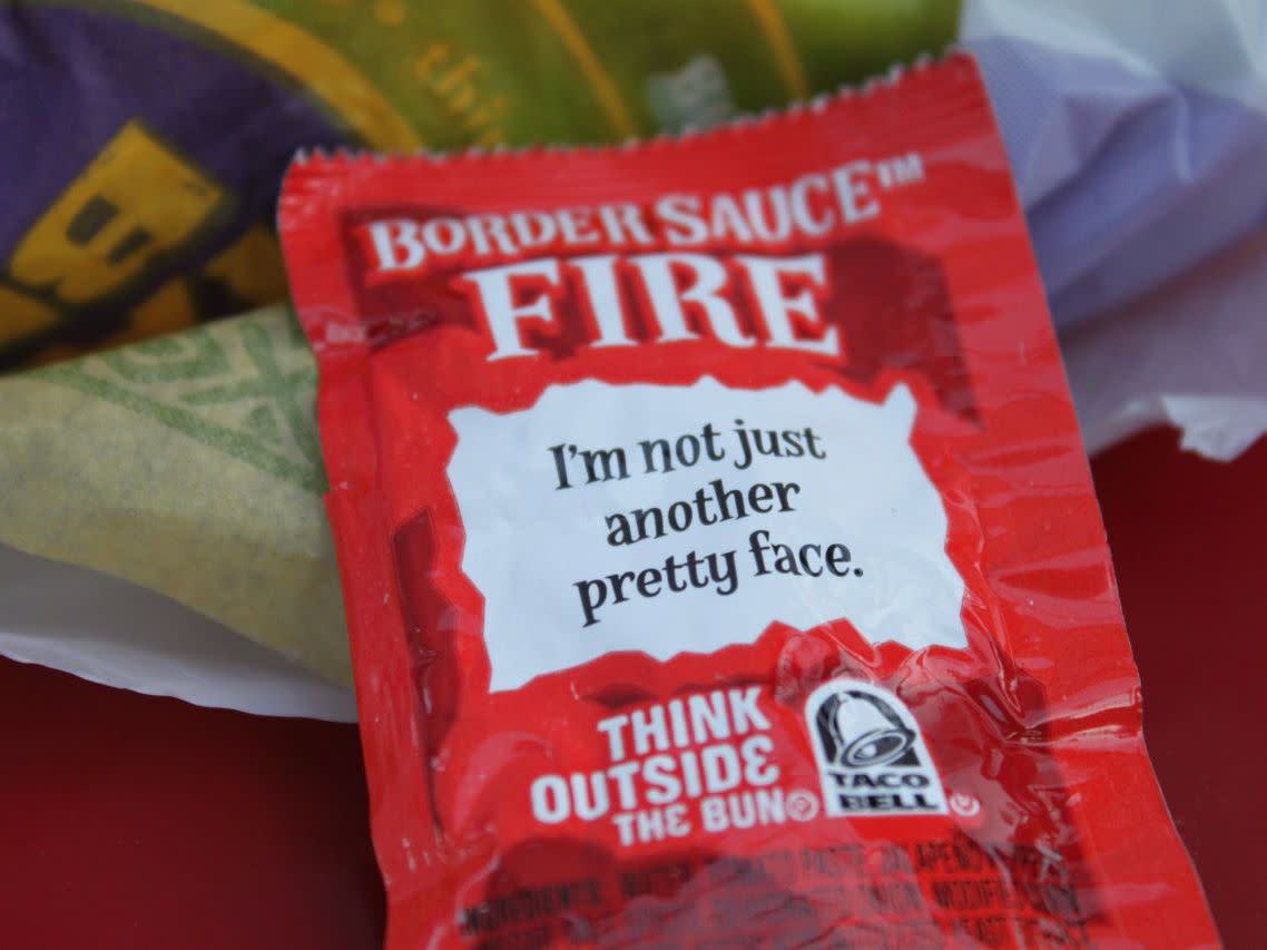 Taco Bell Fire Sauce