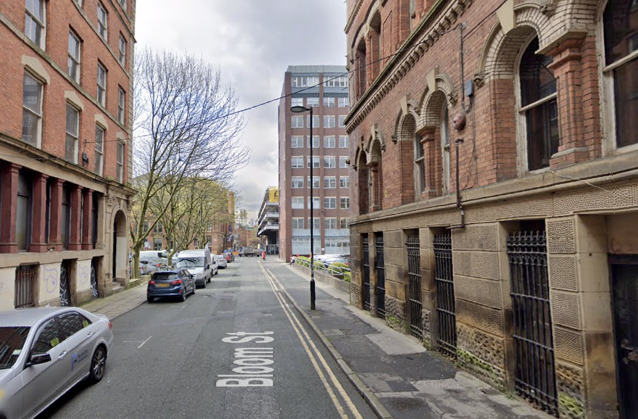 A man was found dead on Bloom Street in Manchester. (Reach)