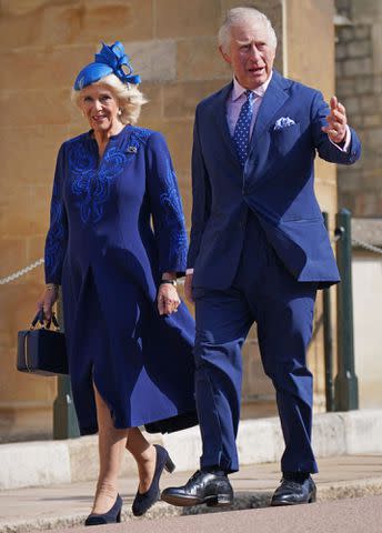 YUI MOK/POOL/AFP via Getty Queen Camilla and King Charles