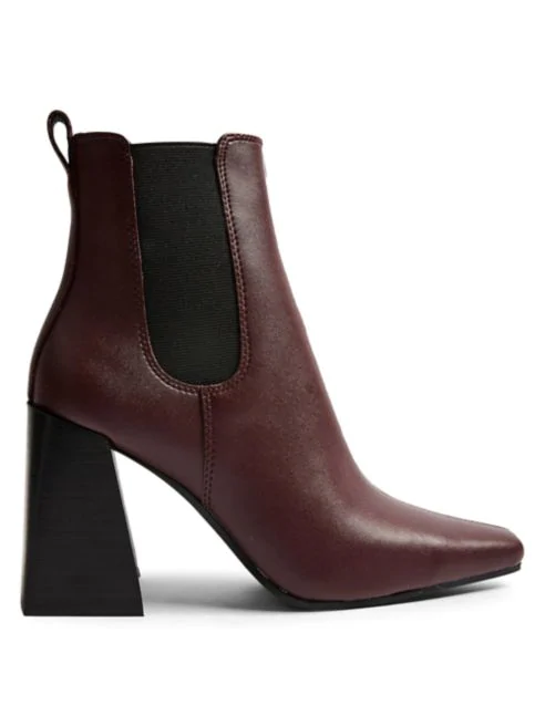 Topshop Harbour Leather Chelsea Boots