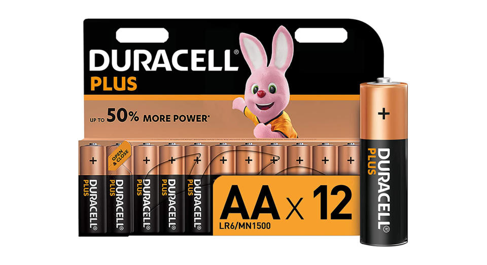 Duracell Plus AA Alkaline Batteries