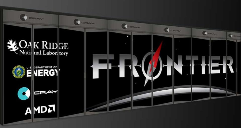 美國橡樹嶺國家實驗室 ( ORNL ) 的超算「Frontier」獲得「全球超級計算機」 TOP 500 排名首位。   圖：翻攝自美國橡樹嶺國家實驗室官網