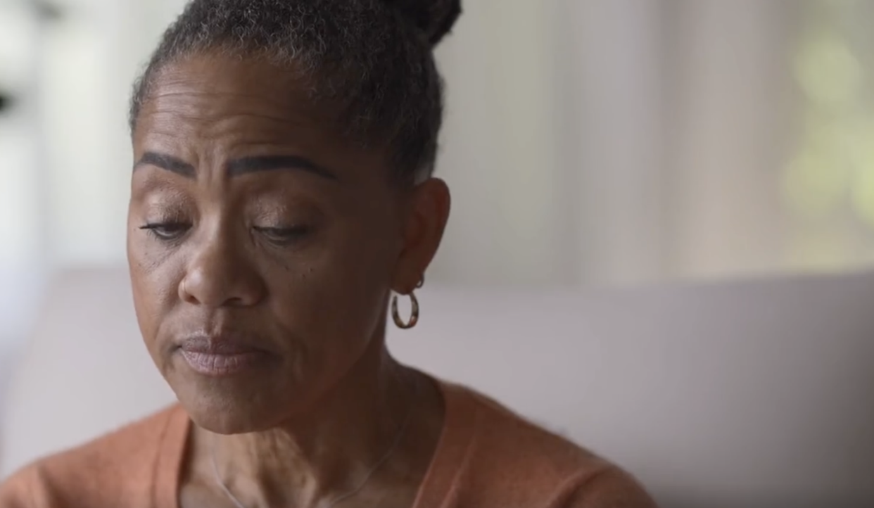 Doria Ragland, Meghan Markle's mother, has described what it was like hearing about her daughter's suicidal thoughts in Netflix docuseries Harry & Meghan. (Netflix) 