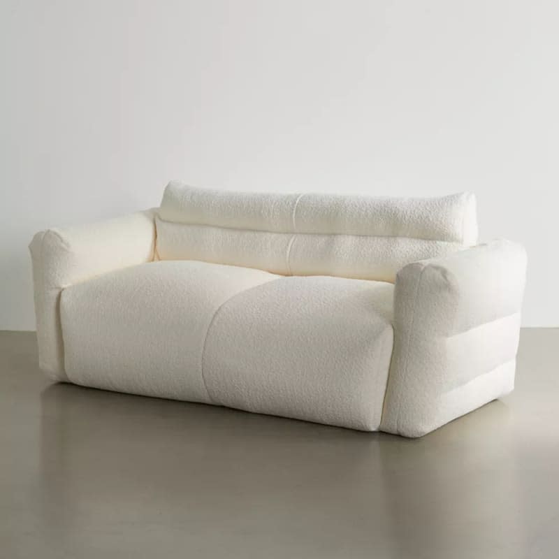 Matilda Bouclé Bean Bag Sofa