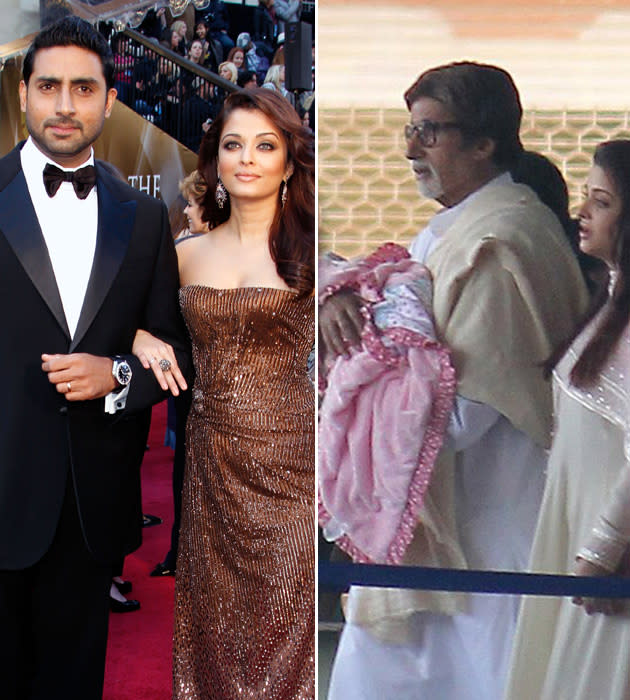 Let us start with a disclaimer. A leading tabloid reports that Abhishek Bachchan has booked an Audi A 8 for his four month old daughter who we hear has been named Aaradhya Bachchan. This would cost the proud dad almost Rs 1.50 crores! Click on for other celebs who have got extravagant gifts