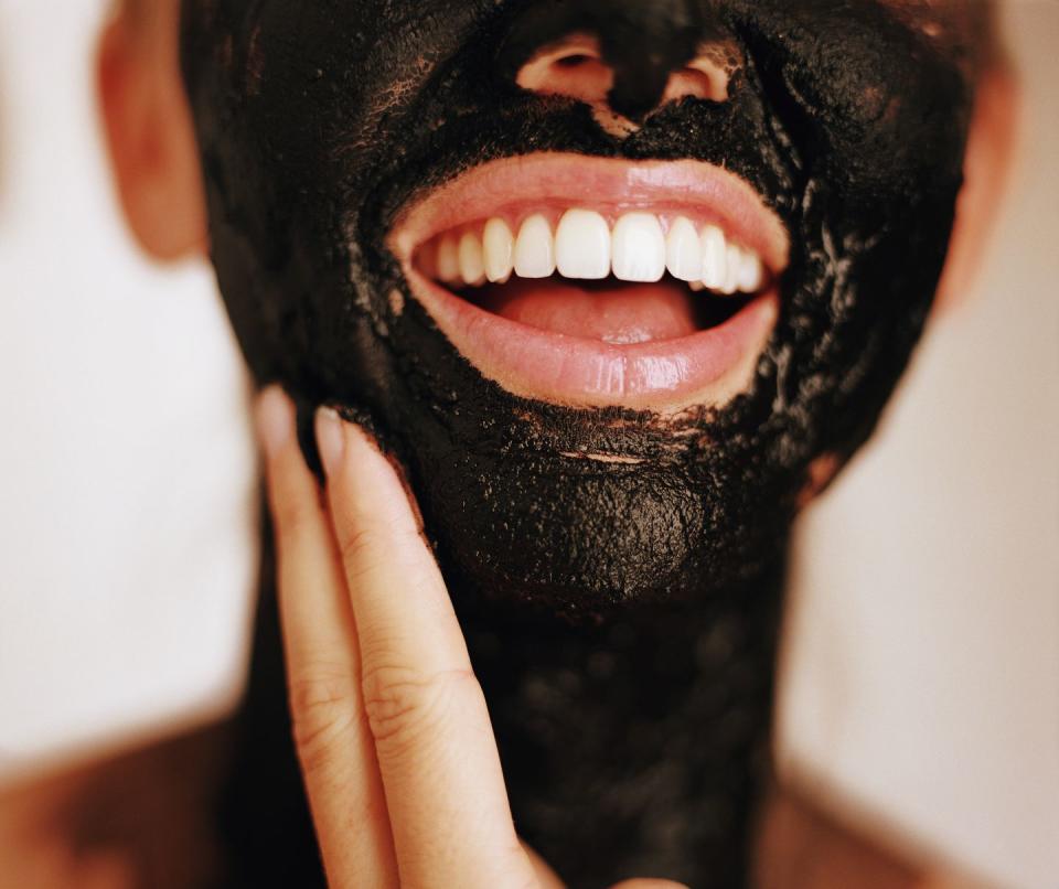 7) Try a full-body mud mask.