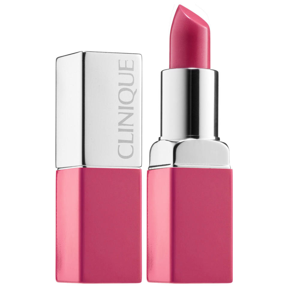 This new formula from Clinique combines your primer and your lip color. After just one swipe you’re left with super hydrated and super colorful lips. Try a bright shade like Cherry Pop or Wow Pop for your next summer fête. Clinique Pop Lip Colour + Primer ($18)