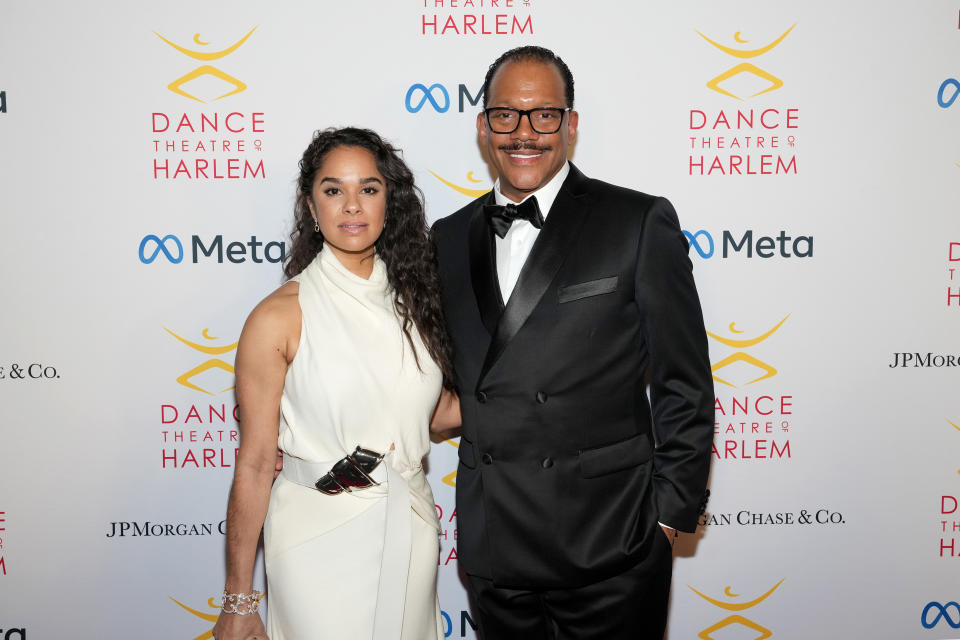 Misty Copeland and Robert Garland attend the Dance Theater of Harlem's Annual Vision Gala