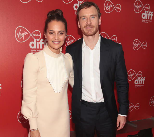 Alicia Vikander confirms baby with Michael Fassbender