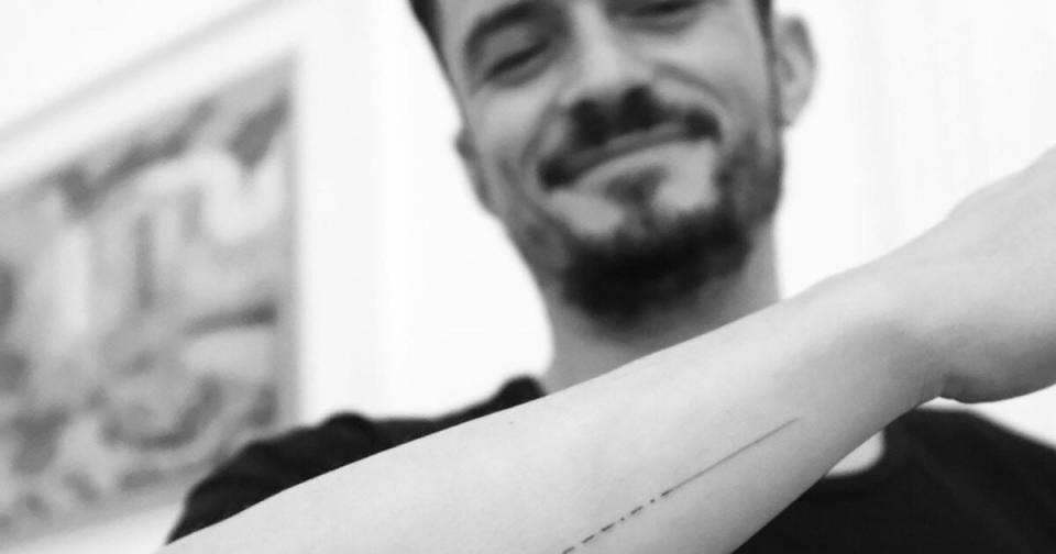 Orlando Bloom, Chrissy Teigen & More Celebs Who Got Tattoos in Honor of Their Kids