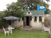 <b>The Plum Tree Arms </b><br><br> Owner Geoff constructed a bar in his shed at his wife’s request, so that it could be used to host his grandchild’s christening party.