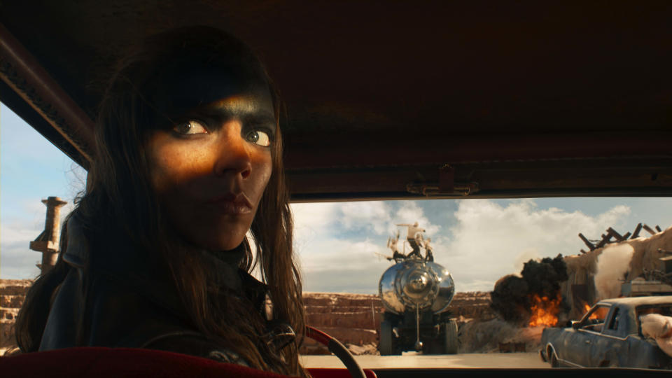 Anya Taylor-Joy plays the title character in Mad Max prequel Furiosa. (Warner Bros Pictures)