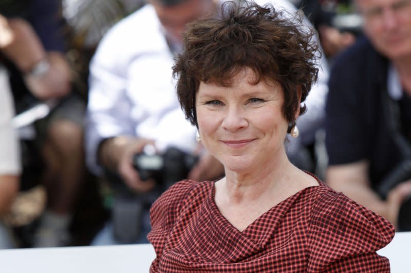 Imelda Staunton attends the Cannes Film Festival premiere of "Taking Woodstock" in 2009. File Photo by David Silpa/UPI