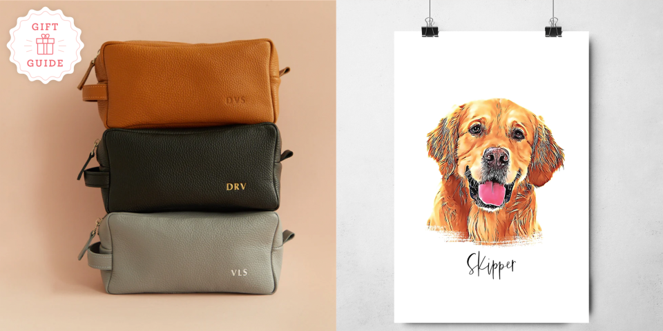 Gift Your Dad a Custom Portrait of His Furry Best Friend This Holiday Season
