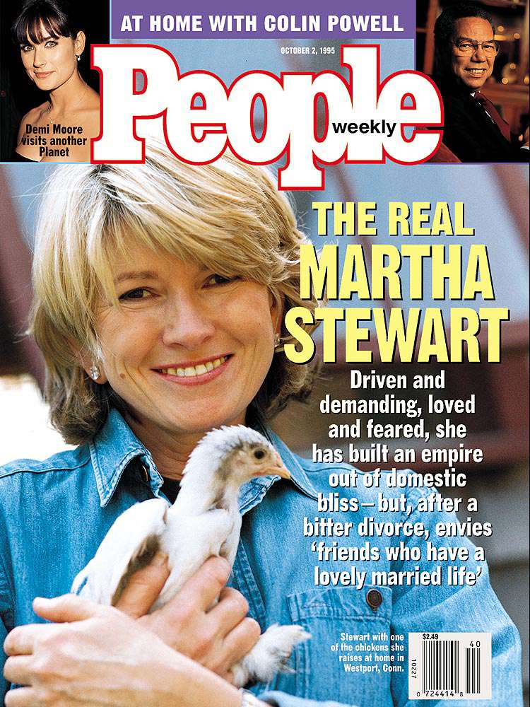Martha Stewart Covers PEOPLE