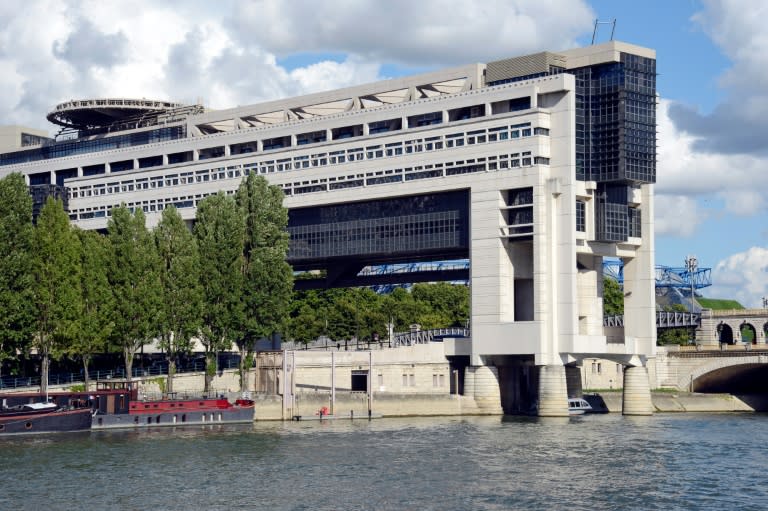 Vue du ministère des Finances et du Budget à Paris, le 9 août 2013 (BERTRAND GUAY)