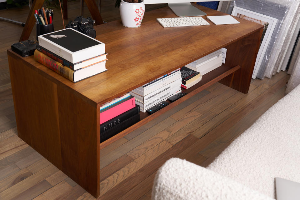 Modern Walnut Coffee Table