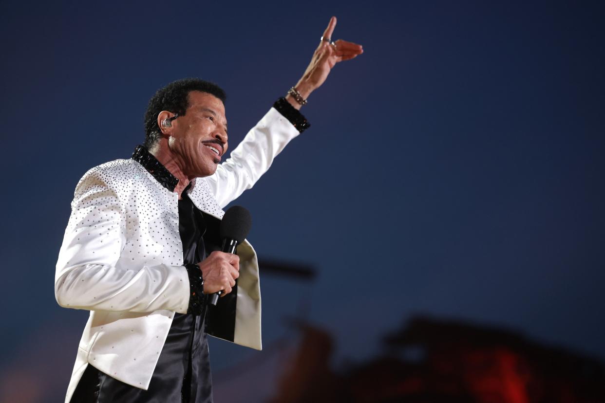 Lionel Richie performed for King Charles' coronation at a May 7, 2023 show in Windsor, England.