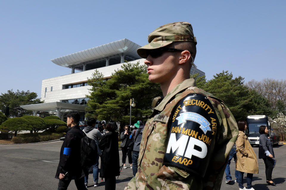 Thousands of U.S. troops have been stationed in South Korea since the Korean War. (Photo: Chung Sung-Jun via Getty Images)