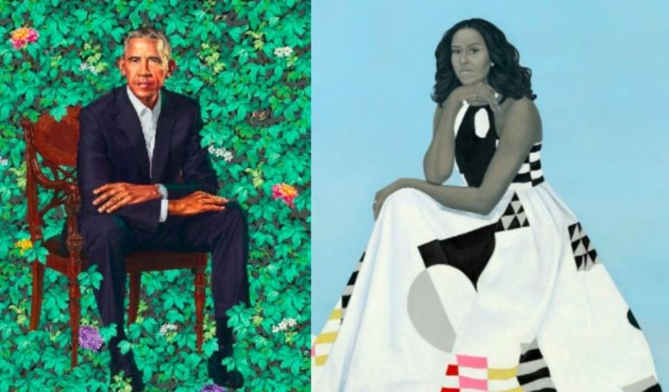 (Photo: Kehinde Wiley and Amy Sherald)