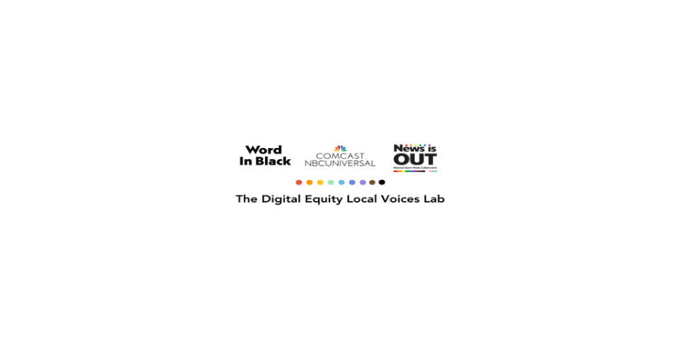 Comcast NBCUniversal Partners with News is Out and Word In Black to Launch Fellowship Program that Highlights Black and LGBTQ+ Issues (Graphic: Business Wire)