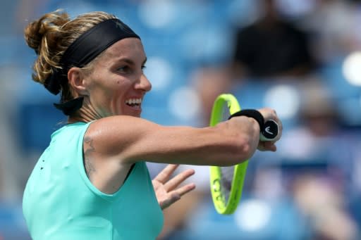 Russia's Svetlana Kuznetsova defeated Australia's Ashleigh Barty on Saturday to reach the WTA Cincinnati Masters finals