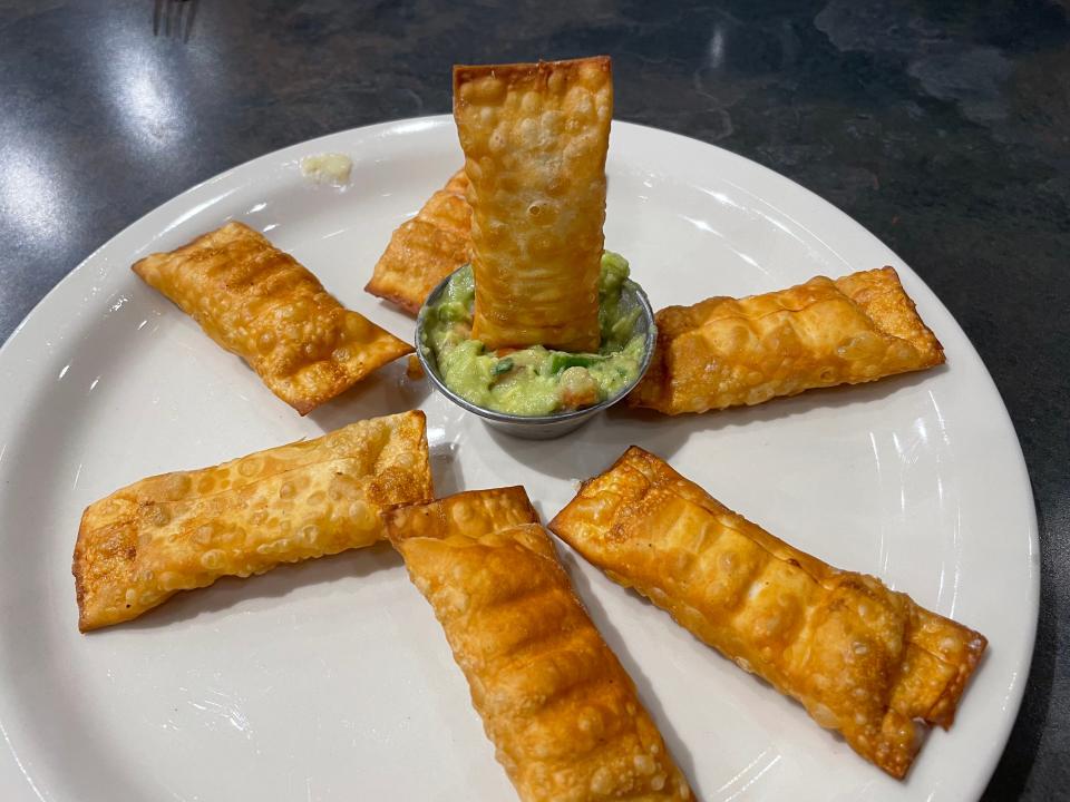 Tequeños — wonton dough filled with cheese and then deep-fried — are on the appetizer menu at Station 51 in Sevierville, which serves Peruvian cuisine.