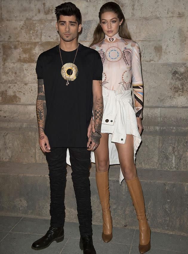 The former One Direction member now dates Gigi Hadid. Source: Getty