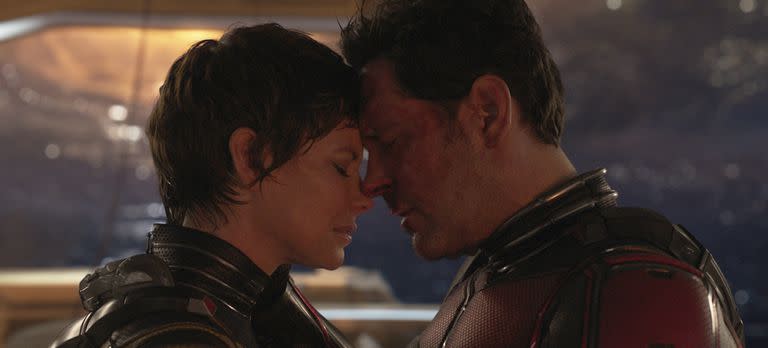 Evangeline Lilly y Paul Rudd en Quantumania, la última decepción para Marvel en las boleterías de todo el mundo
