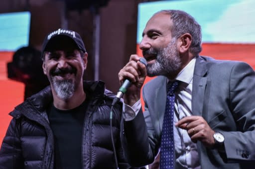 On the eve of the parliamentary vote in Armenia, Nikol Pashinyan swapped his trademark camouflage T-shirt for a suit