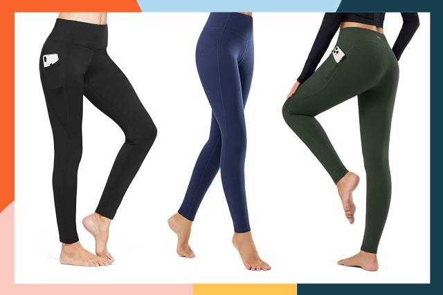 BALEAF Women's Fleece Lined Winter Leggings High Waisted Thermal Warm Yoga  Pants