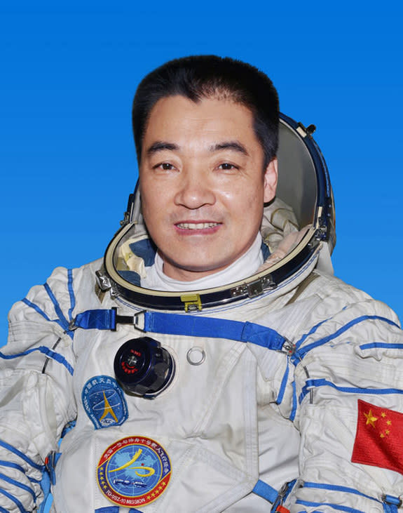 Zhang Xiaoguang, a Chinese People's Liberation Army Air Force pilot, will be making his first trip to space on the Shenzhou 10 mission.