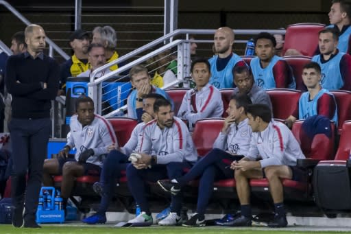 USA coach Gregg Berhalter insists there is no reason to panic despite his team's shock loss to Canada