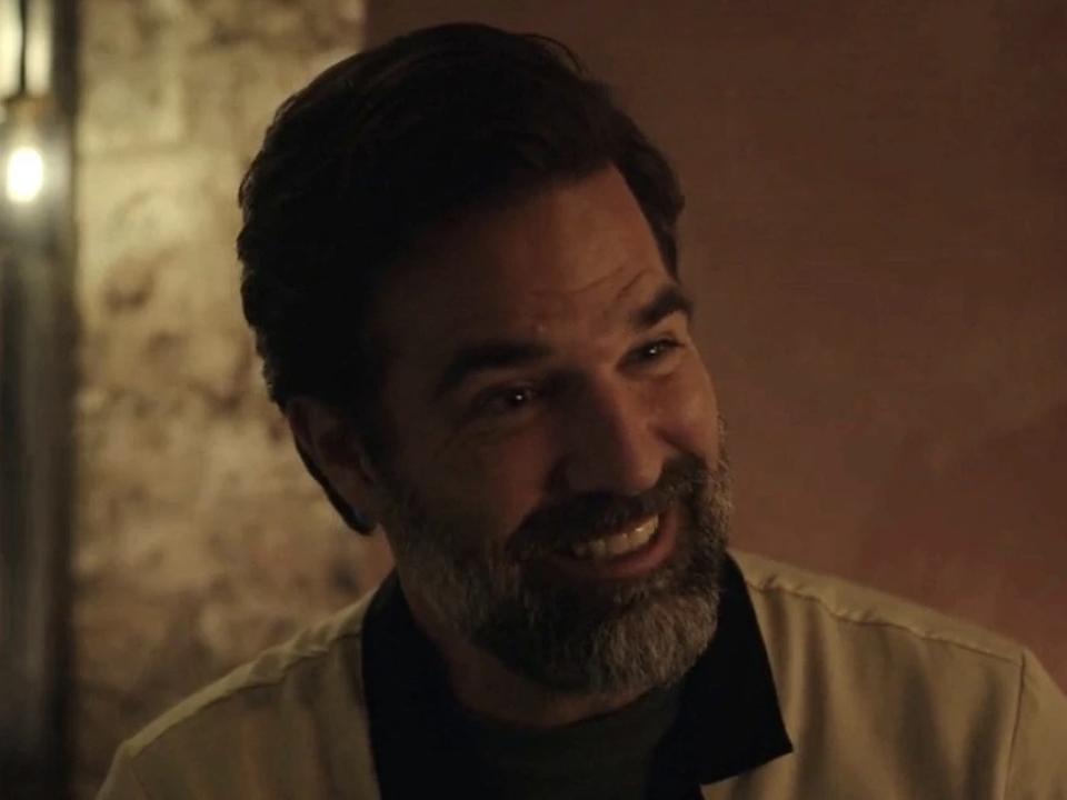 Rob Delaney as Mac in "Black Mirror" season 6.