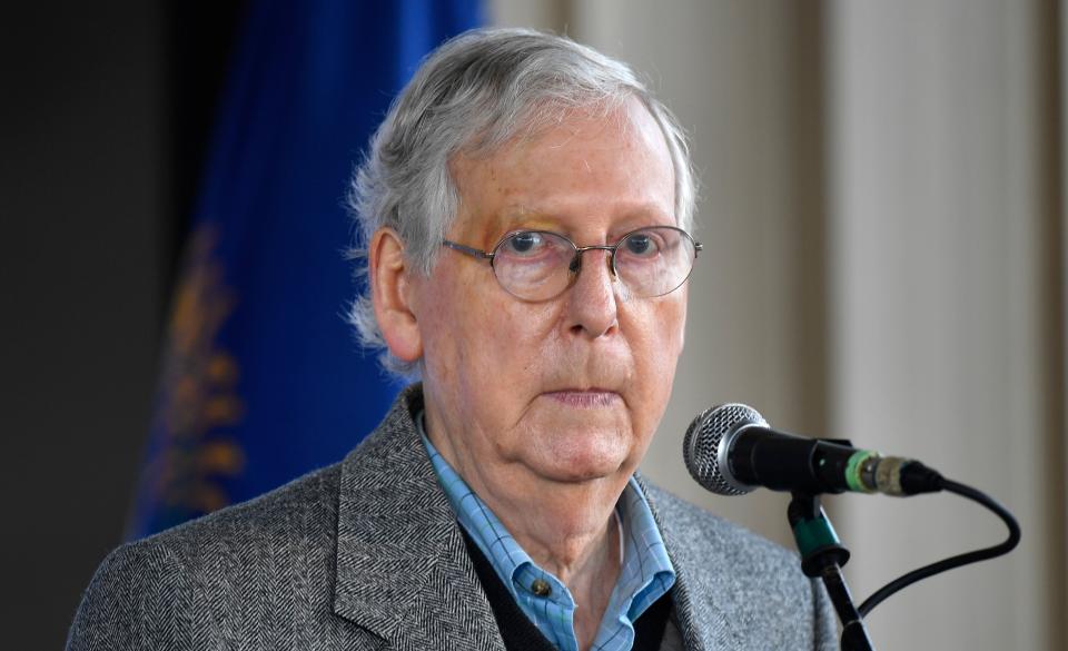 Mitch McConnell (R-Ky.) may very well still be majority leader under a Biden administration. (Photo: Timothy D. Easley/Associated Press)