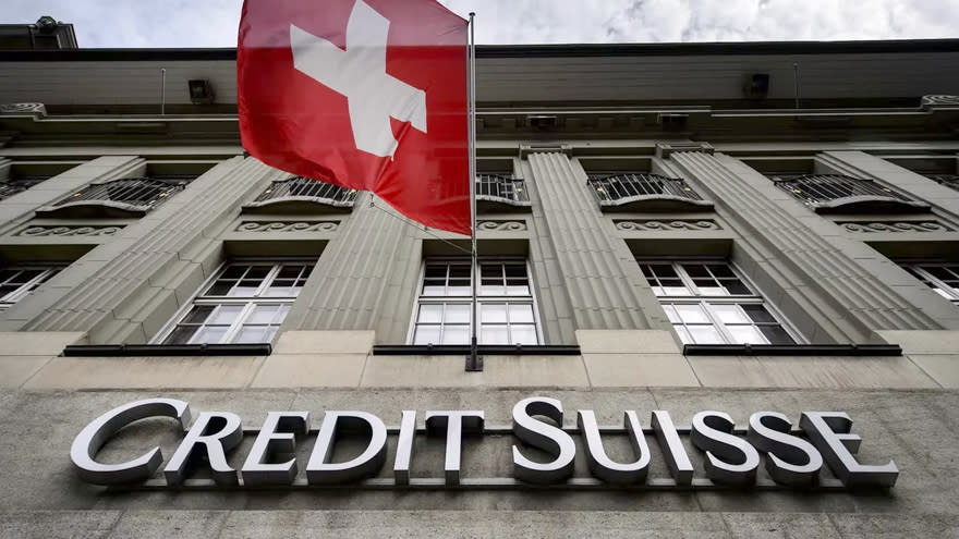 La caída de Credit Suisse provocó grandes pérdidas, según el indicador de Bancos Regionales de Estados Unidos.