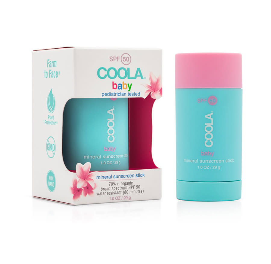 COOLA Suncare Baby Mineral Sunscreen Stick SPF 50 (Photo: )