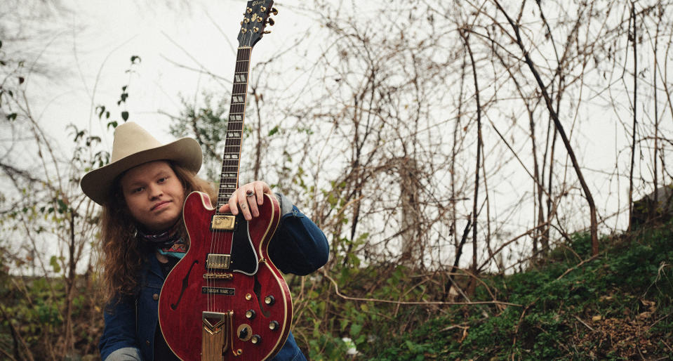 Marcus King with Big Red, his trusty Gibson ES-345