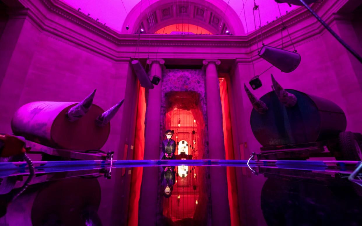 Grand ecstatic drama: Heather Phillipson's Tate Britain Commission - Geoff Pugh for the Telegraph 