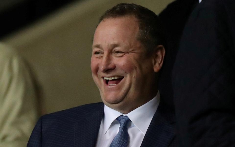 Mike Ashley is looking to purchase Derby's ground, Pride Park, as well as the club itself - REUTERS