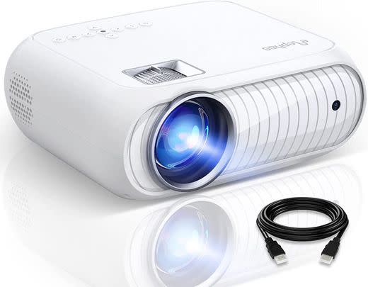 Save 74% on this mini home projector