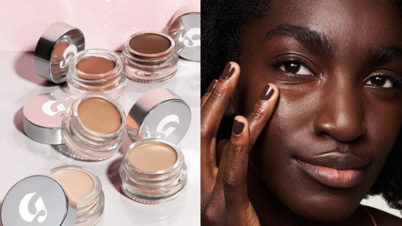 Glossier's concealer is moisturizing and subtle—perfect for tired eyes.