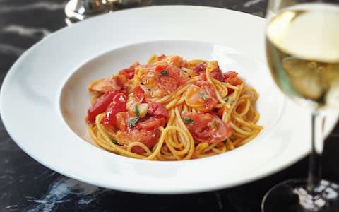 Lobster spaghetti cecconis