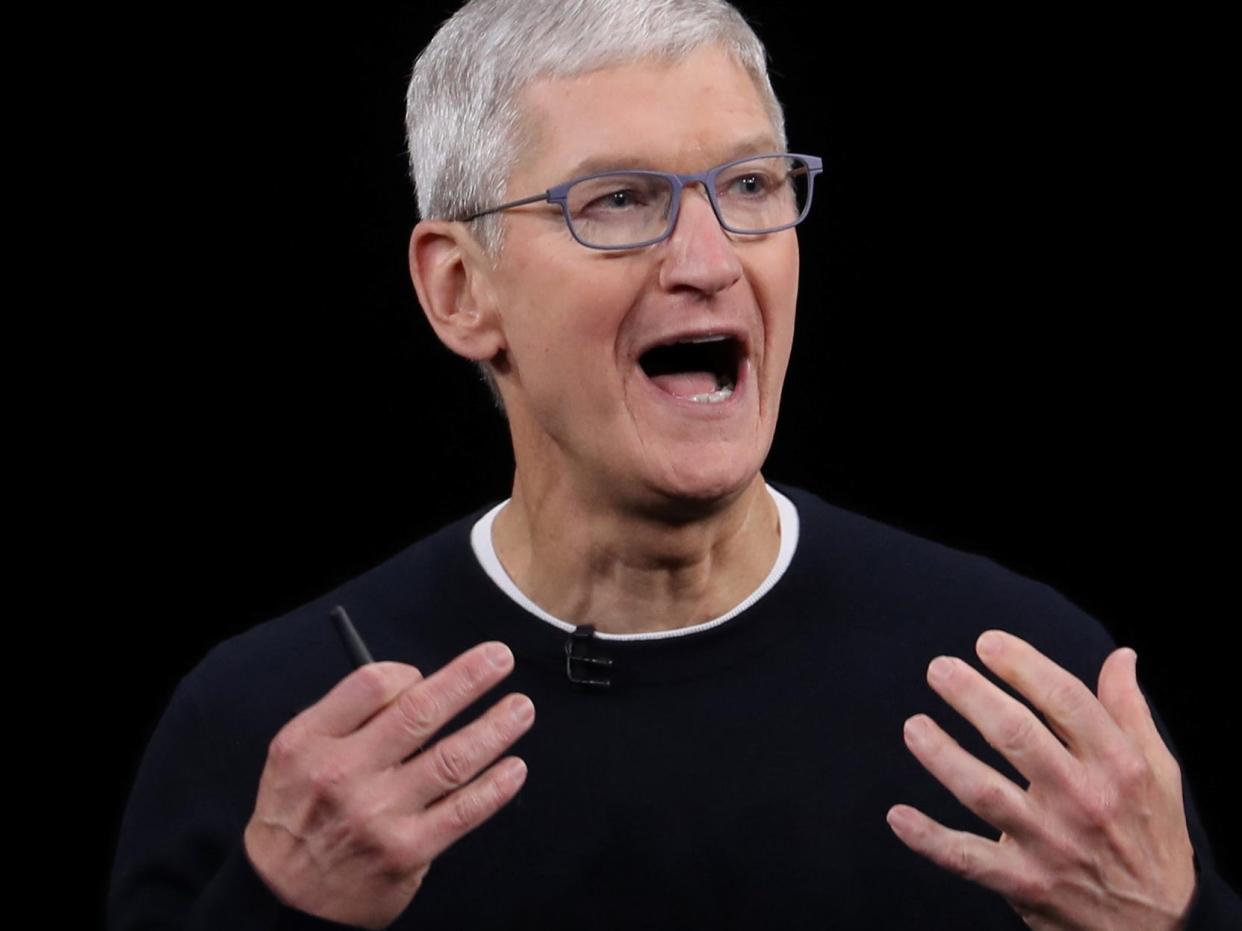 Apple CEO Tim Cook.