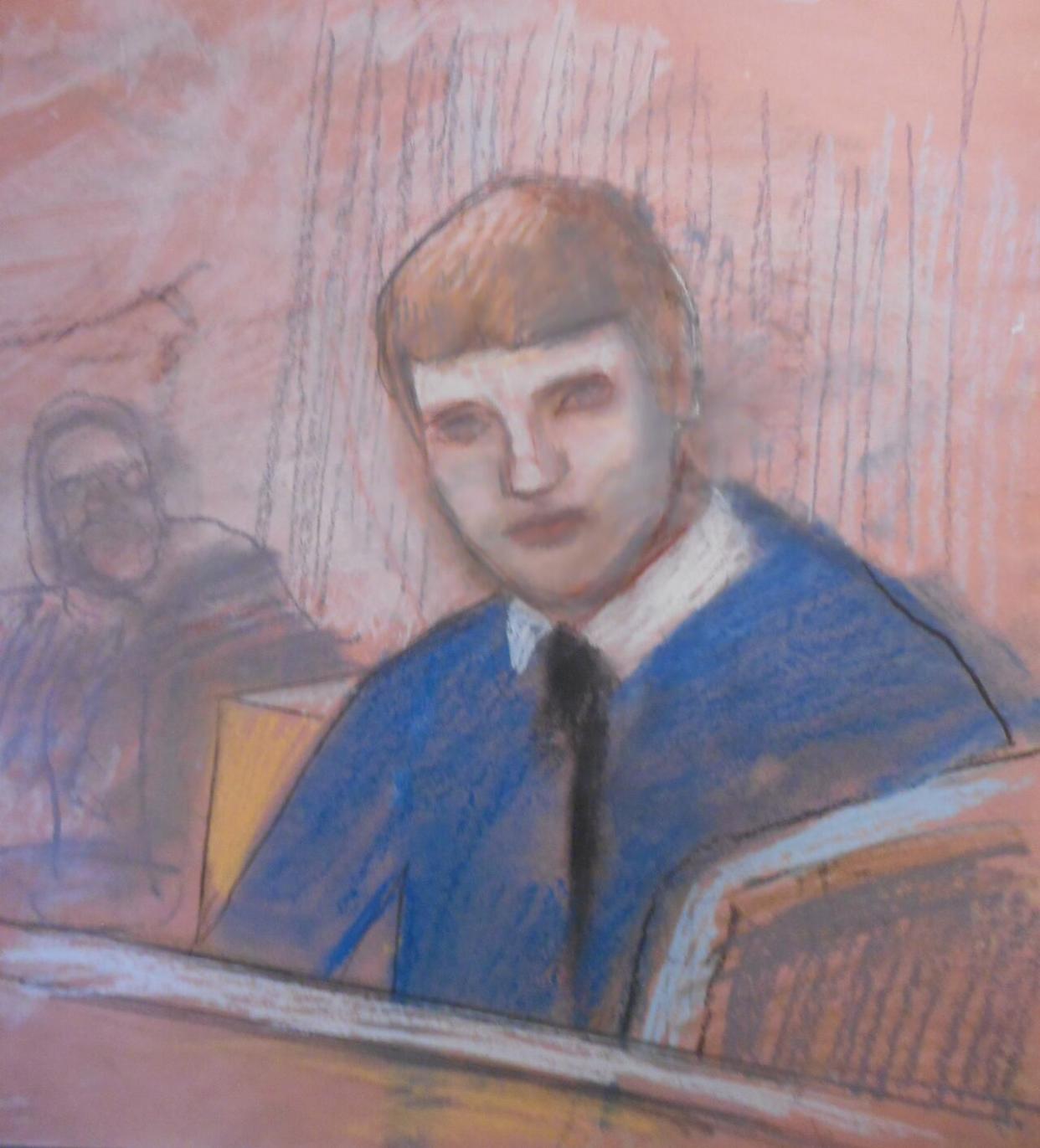 Anthony Bilodeau was convicted of second-degree murder and manslaughter, and sentenced to life in prison with no parole eligibility for 13 years in the deaths of Jacob Sansom and Morris Cardinal. His father, Roger Bilodeau, was found guilty of manslaughter in both deaths. Both men are appealing their convictions. (Jim Stokes - image credit)