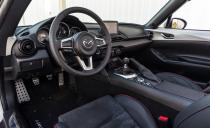 <p>The 2019 Mazda MX-5 RF with a manual transmission can reach 60 mph in 5.8 seconds, 0.7 second quicker than with an automatic.</p>