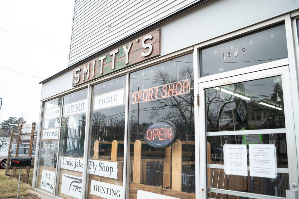 Smitty's Sport Shop in Battle Creek on Tuesday, Jan. 10, 2023.