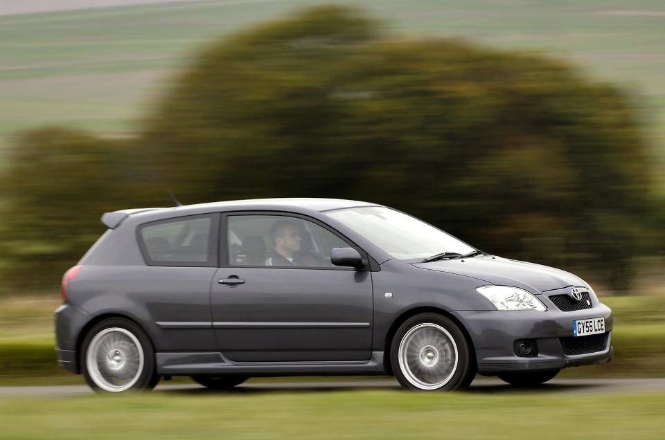<p>Long before MINI made <strong>supercharging</strong> popular with its Cooper S, Toyota offered its hot hatch Corolla 1.8 VVT-L Compressor. Its supercharger increased power of the T Sport model’s 1.8-litre motor to <strong>215bhp</strong>, good enough for 0-62mph in 6.9 seconds and 143mph.</p><p>However, the driving <strong>experience</strong> didn’t live up to the promise of those numbers with <strong>dull</strong> handling despite being lowered 15mm more than a T Sport. Adding to the car’s woes, the engine wasn’t keen on high revs, so just as well Toyota limited production to <strong>250</strong> cars.</p>