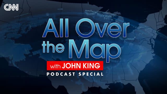 <p>Courtesy of CNN</p> 'All Over the Map with John King'