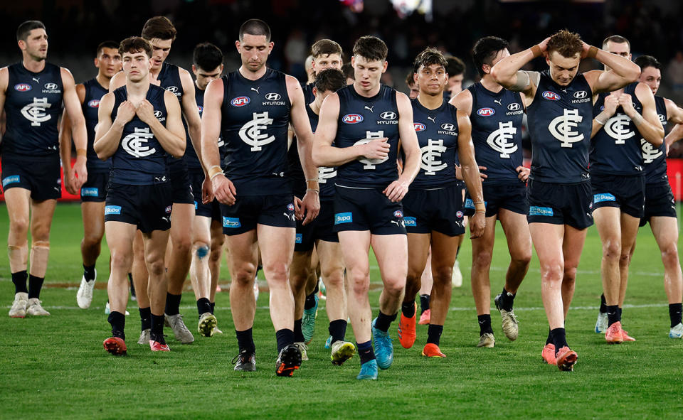 Carlton players.